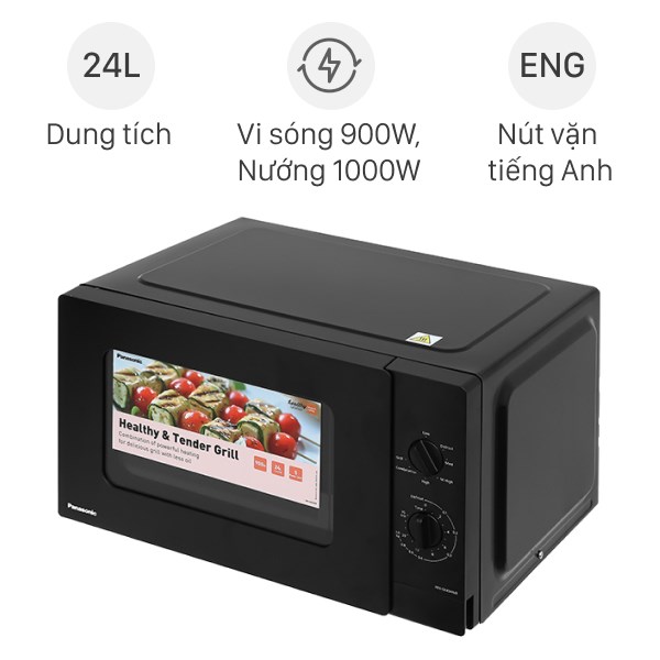 Lò vi sóng có nướng Panasonic NN-GM34NBYUE 24 lít