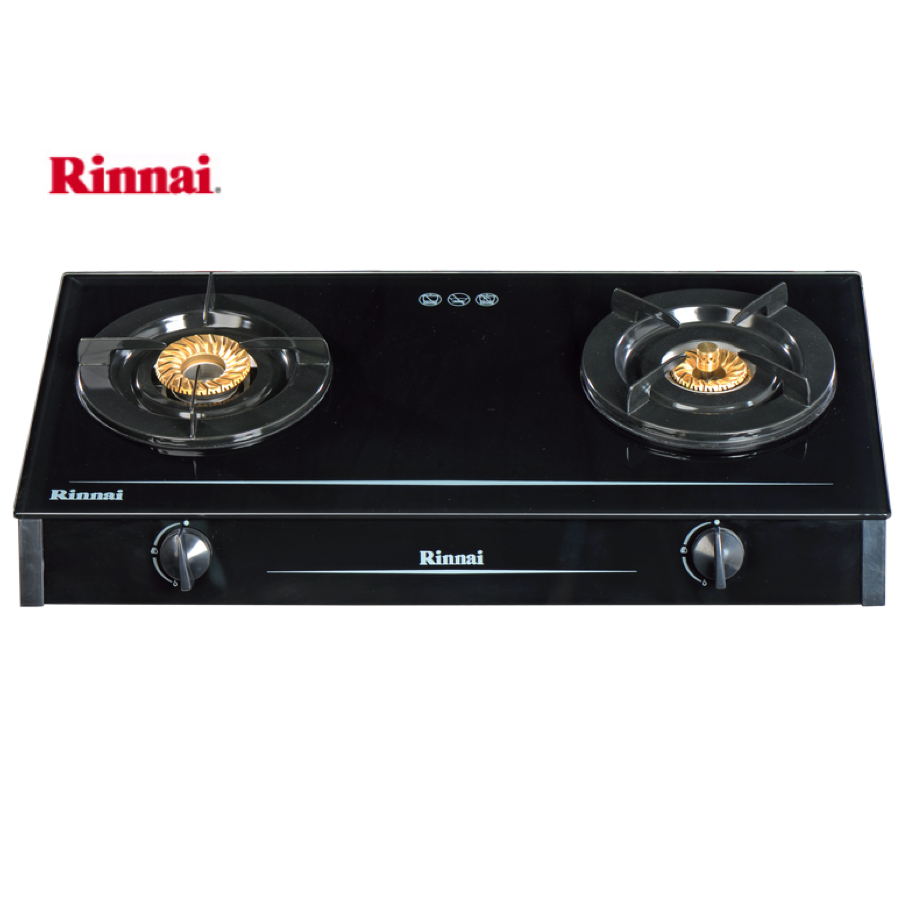 Bếp gas Rinnai RV-7Double Glass(L)
