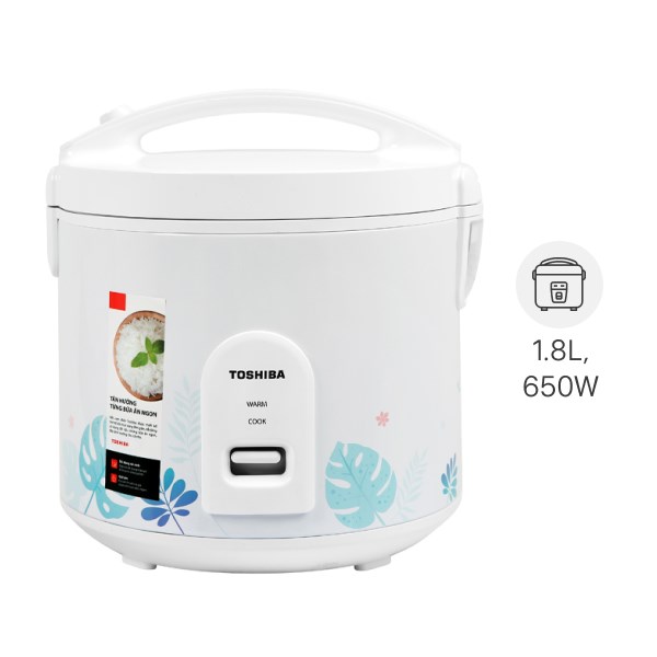 Nồi cơm nắp gài Toshiba 1 lít RC-10JH2PV(B)